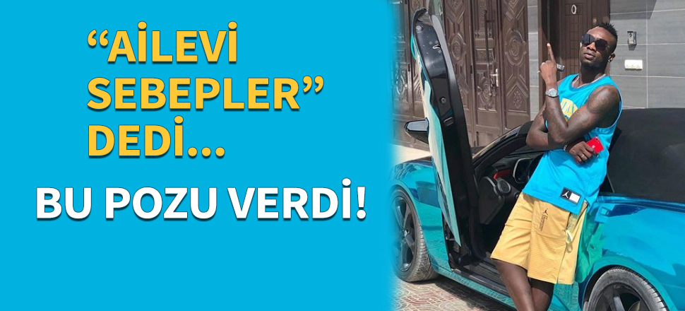 "Ciddi ailevi sebepler" dedi, arabanın önünde poz verdi...