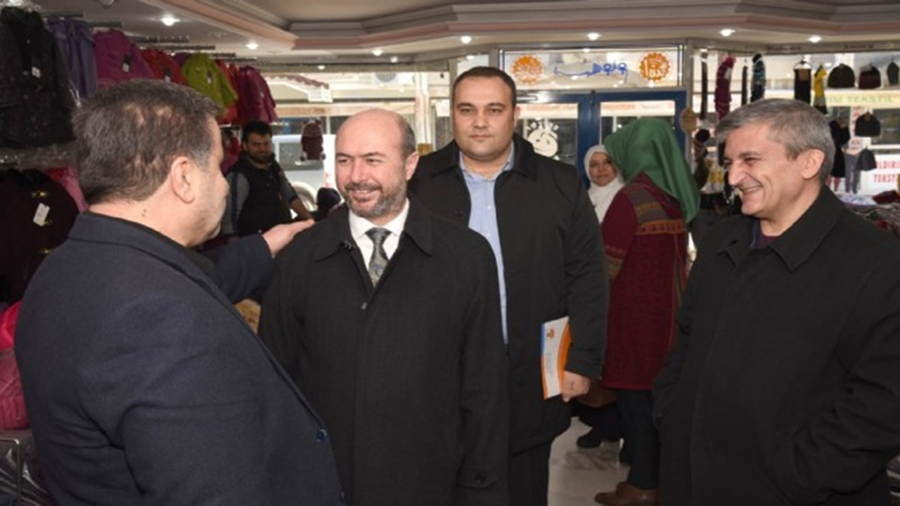 Konya'da Başkan Ahmet Pekyatırmacı’dan esnaf ziyareti