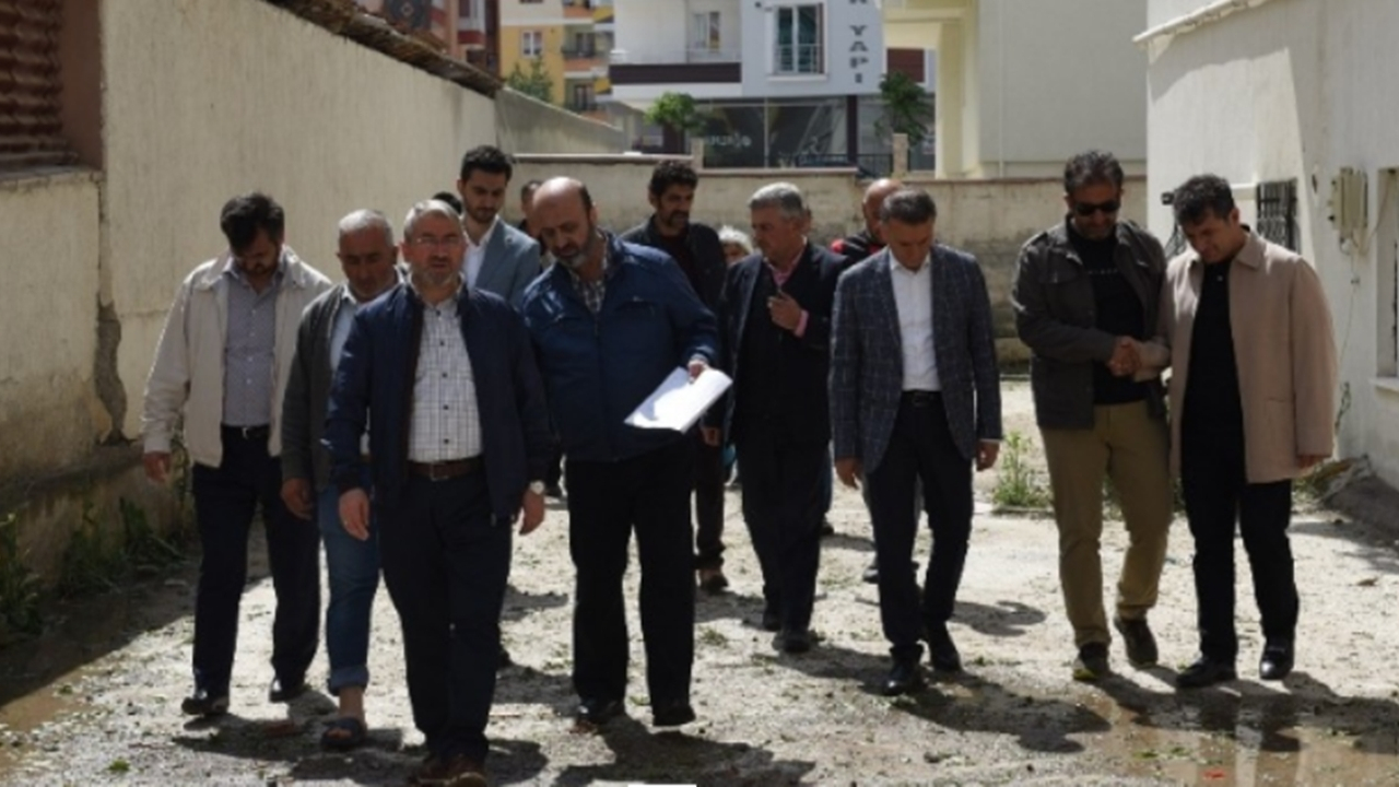 Çorum'da Başkan Halil İbrahim Aşgın afet mağdurlarını ziyaret etti