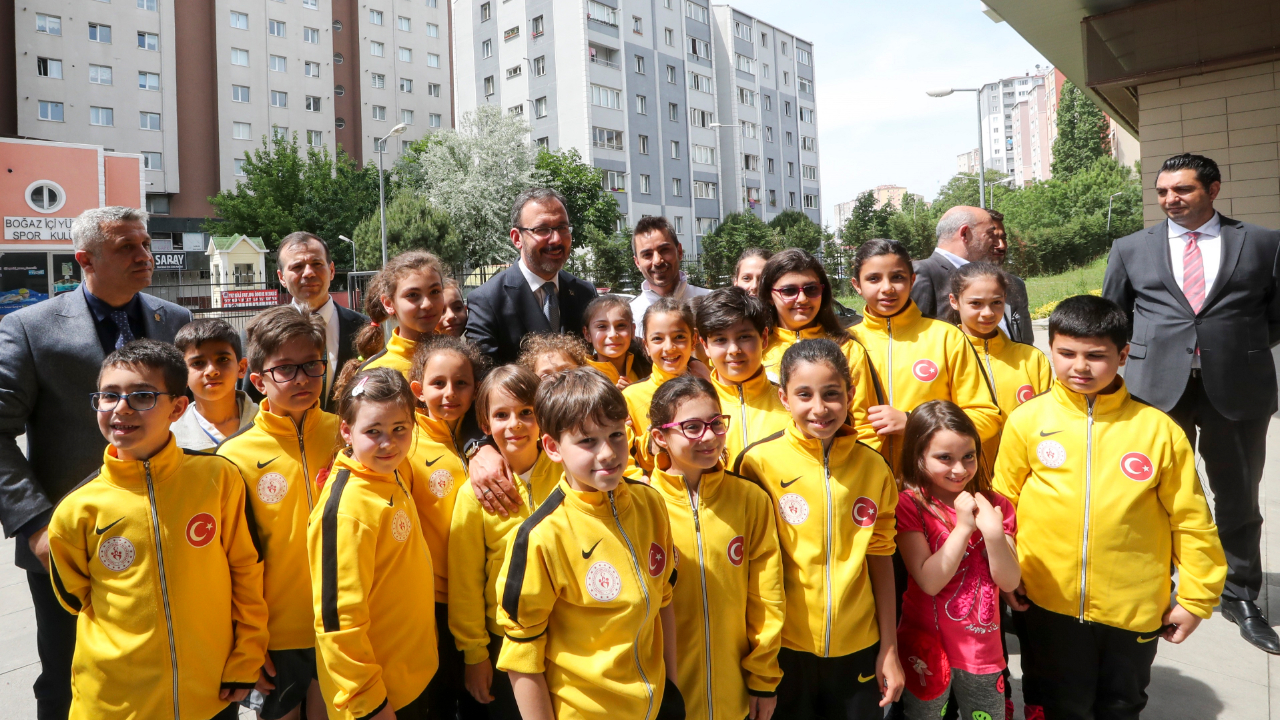 İstanbul'da Bakan Mehmet Muharrem Kasapoğlu: Spor eğitimine okul öncesinde başlayacağız