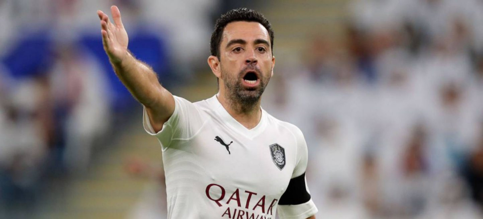Xavi'den teknik direktörlüğe ilk adım!