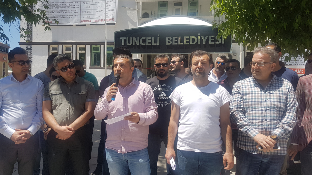 Tunceli'de sendikadan, Başkan Fatih Mehmet Maçoğlu'na tepki
