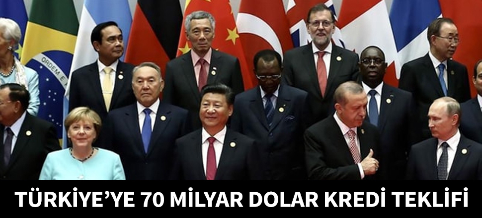Rusya ve Çin'den Türkiye'ye 70 milyar dolar kredi!