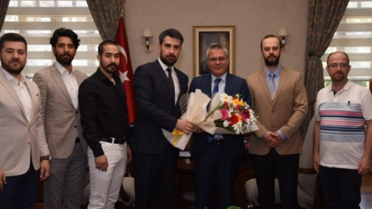 Manisa'da MAGİAD, projelerini Vali Ahmet Deniz’le paylaştı