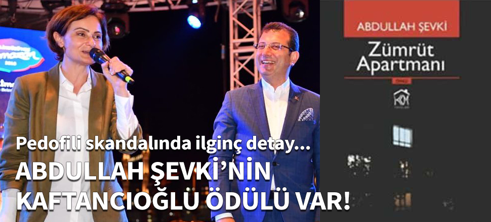 Abdullah Şevki'nin Kaftancıoğlu ödülü var!