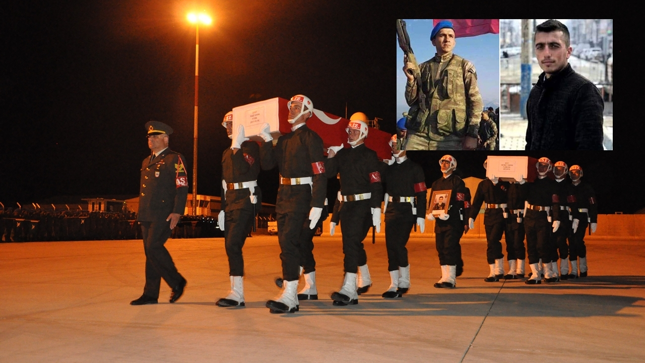 Şehit askerler memleketlerine uğurlandı...