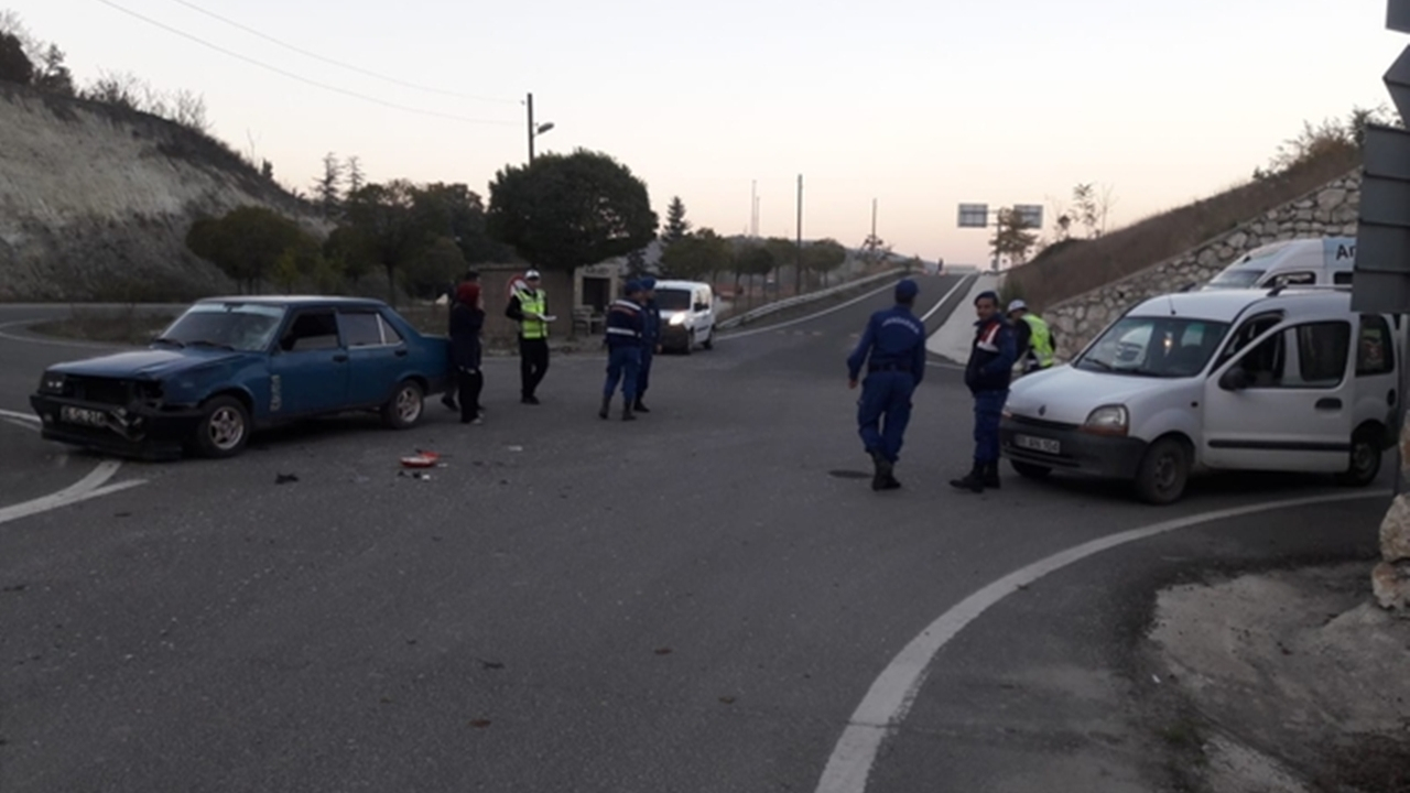 Bilecik'te trafik kazası; 1 yaralı