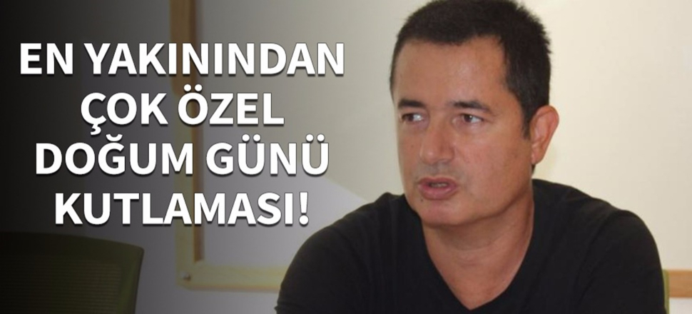 En yakınından çok özel doğum günü kutlaması!