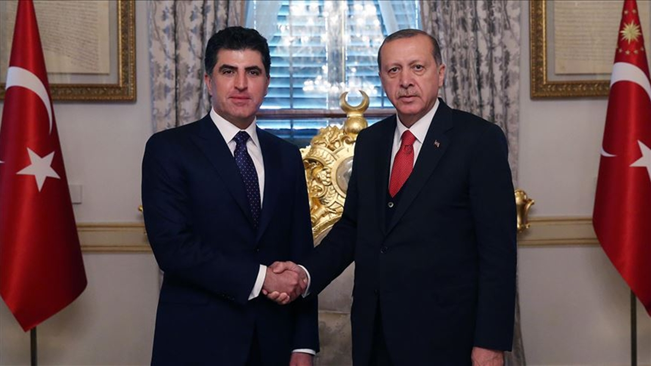 Erdoğan'dan Barzani'ye tebrik telefonu...