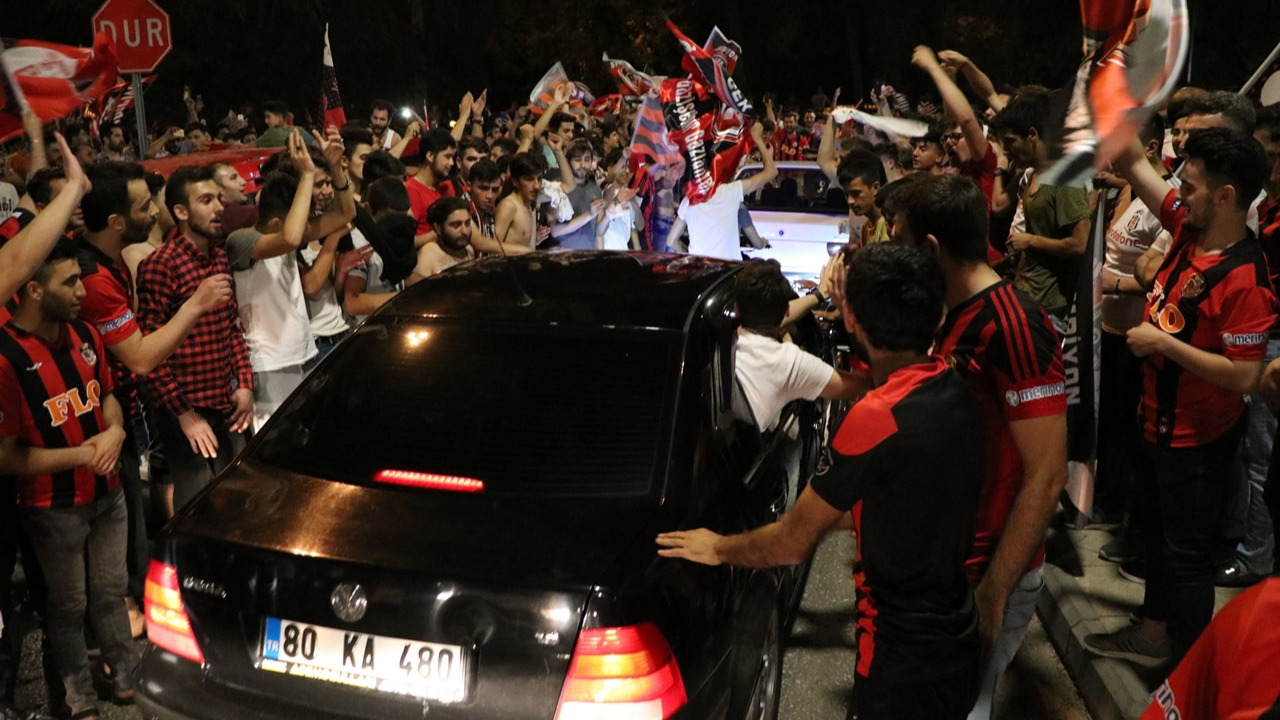 Gaziantep'te Süper Lig coşkusu...