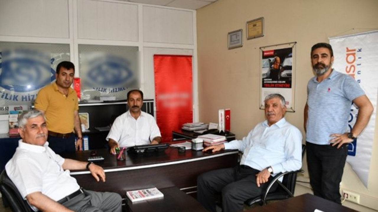 Adıyaman'da Başkan Mustafa Uslu sigortacılarla bir araya geldi