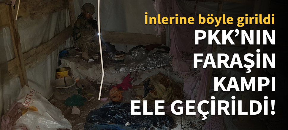 PKK'nın Faraşin kampı ele geçirildi!