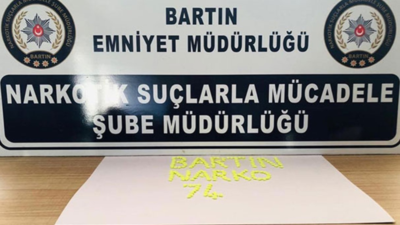 Bartın’da uyuşturucu operasyonu!