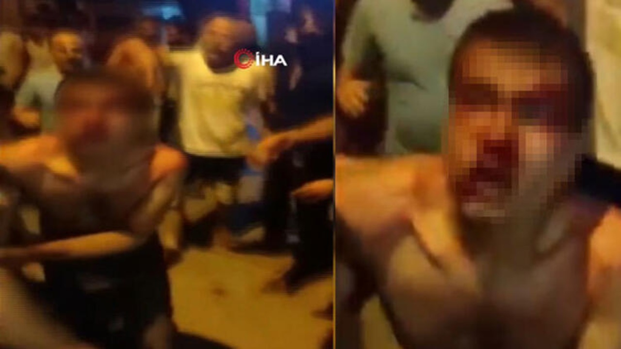 Mahalleliden taciz şüphelisine tepki!