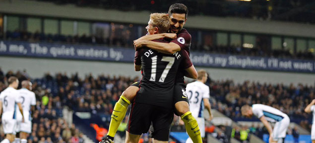 Manchester City 4-0 West Bormwich Albion / Maç özeti ve golleri izle