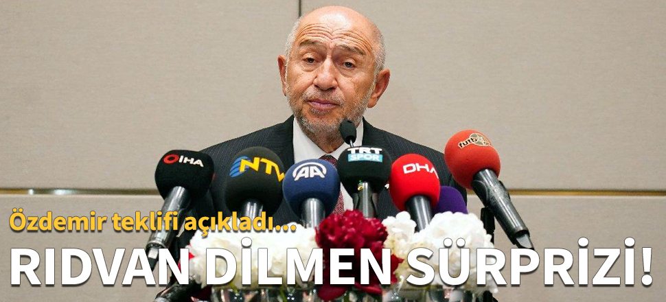 "Rıdvan Dilmen'e teklif götürdük..."