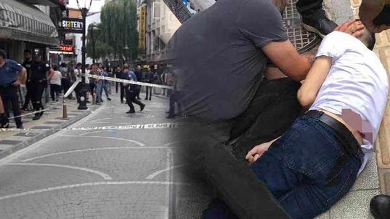 Eşine laf attığını iddia ettiği kişiyi sokak ortasında öldürdü!