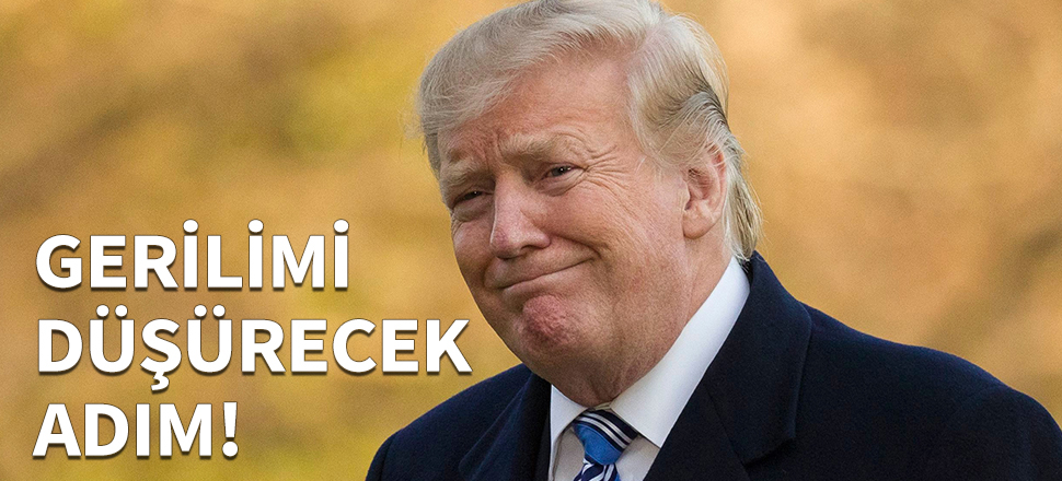Trump geri adım attı...