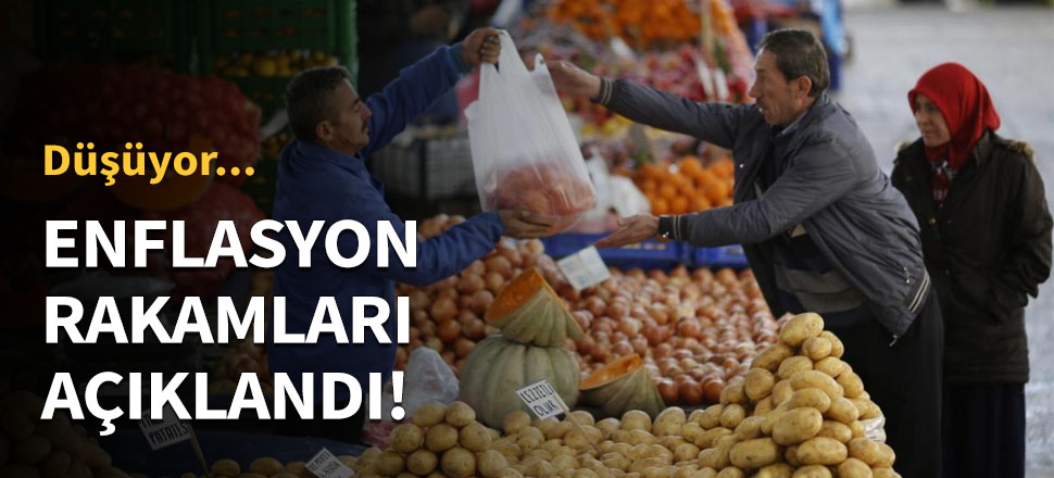 Enflasyonda gerileme başladı!