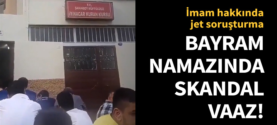 "Kurtuluş Savaşı'nı keşke kaybetseydik" diyen imama jet soruşturma!