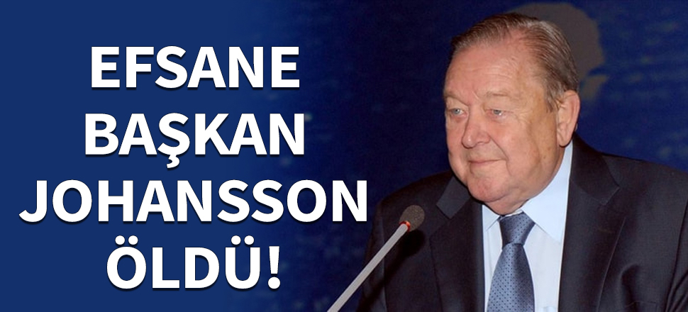 UEFA'nın efsane başkanı hayatını kaybetti!