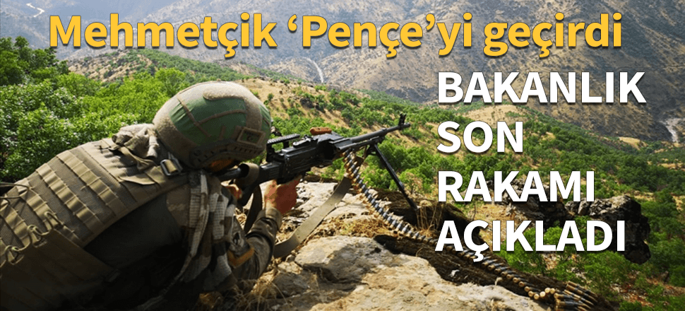 Pençe Harekatı'nda öldürülen PKK'lı sayısı artıyor