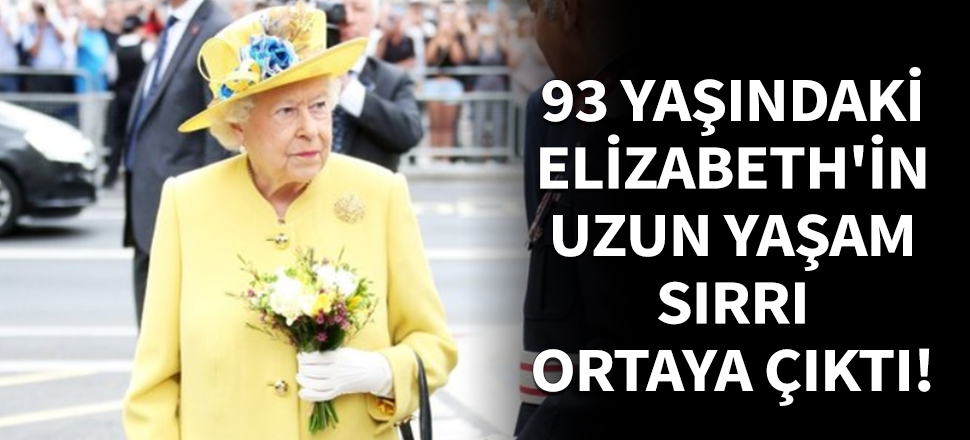 Kraliçe Elizabeth'in uzun yaşam sırrı ortaya çıktı!