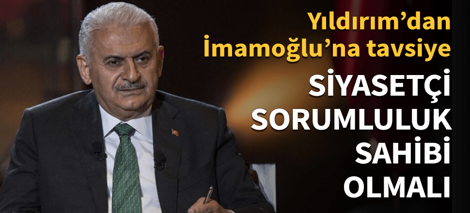 "Siyasetçi sorumluluk sahibi olmalı ve..."