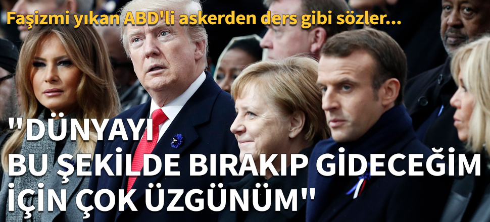 "Dünyayı bu halde bırakıp gideceğim için çok üzgünüm"