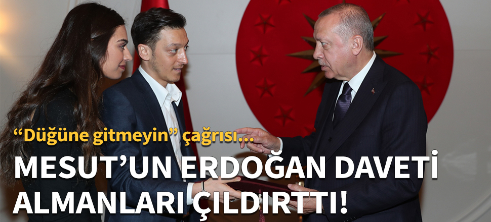 Alman basınından Mesut Özil'e 'Erdoğan' tepkisi!