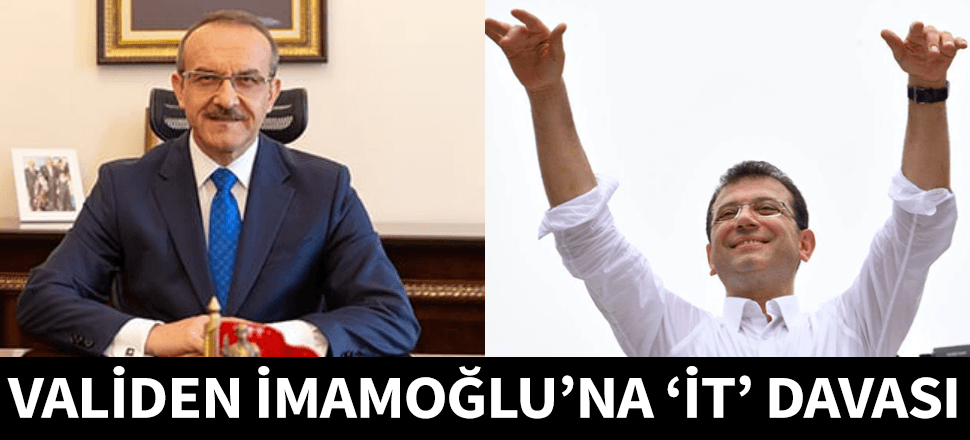 Ordu Valisi, Ekrem İmamoğlu'na dava açtı!