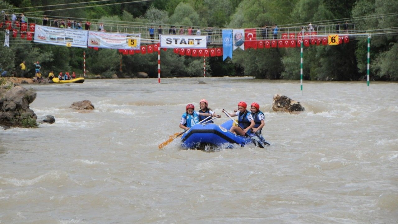 Tunceli Rafting Dünya Şampiyonası'na hazır...