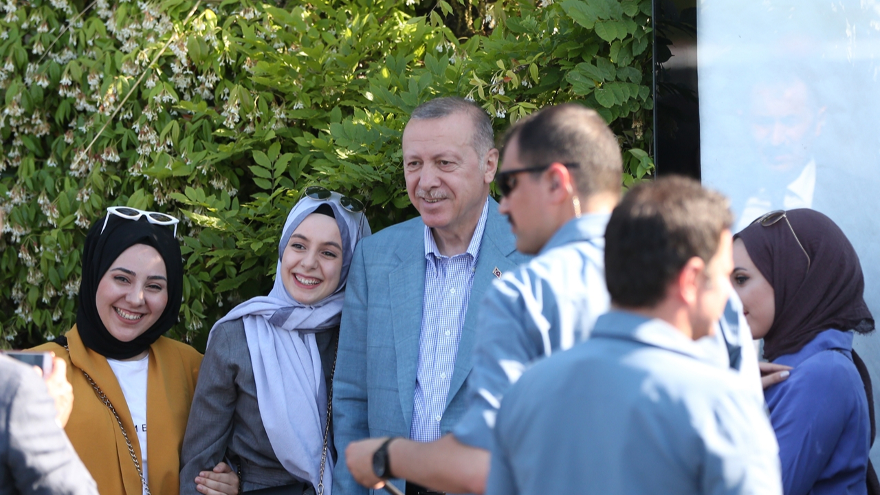 Erdoğan'dan 15 Temmuz Şehitler Makamı'na ziyaret