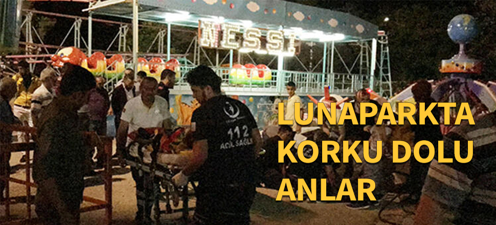 Lunapark'ta korku dolu anlar...
