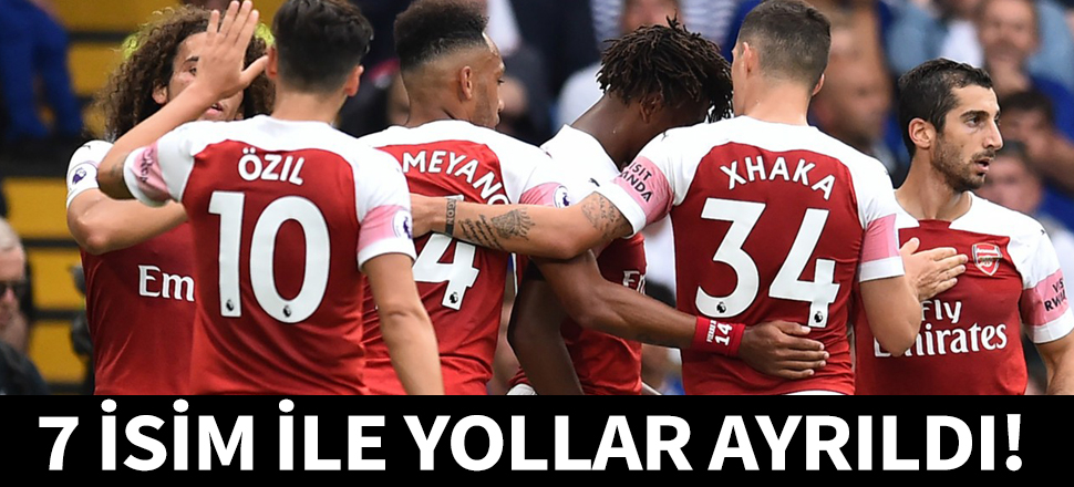 Arsenal'de yaprak dökümü!