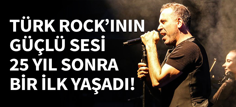 Haluk Levent 25 yılın ardından bir ilk yaşadı!