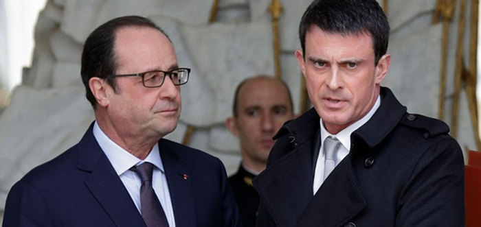 Cumhurbaşkanı Hollande ile Başbakan Valls arasında büyük gerilim