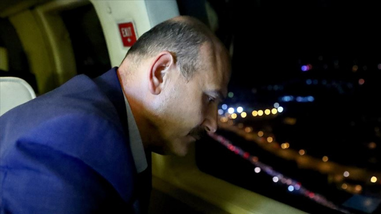Bakan Soylu dün gece gökyüzündeydi!