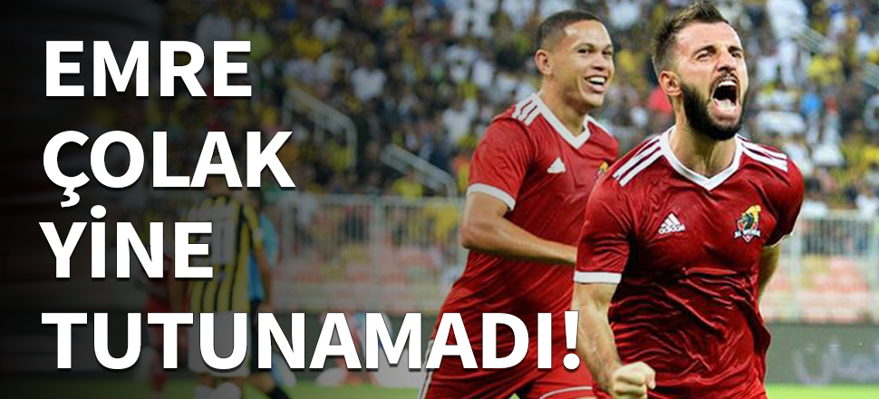 Emre Çolak serbest kaldı!
