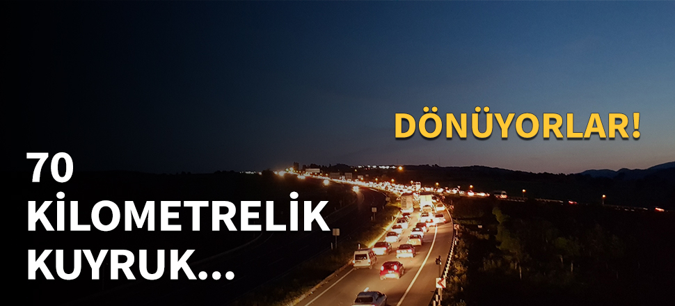 İstanbul'a doğru yola çıktılar...
