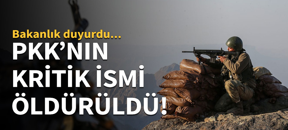 PKK'nın kritik ismi Lice'de öldürüldü!