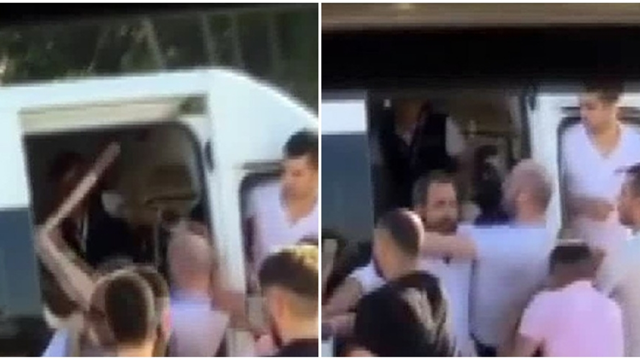Havalimanı yolunda beyzbol sopalı kavga...