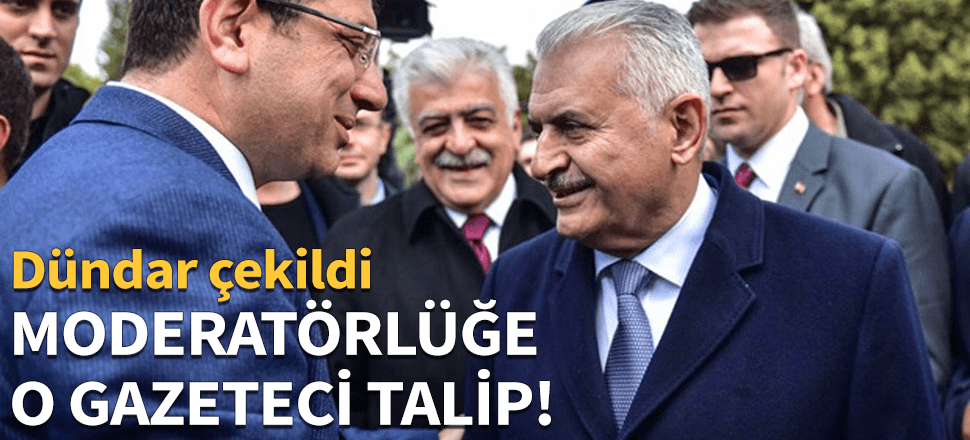 Dündar'ın vazgeçtiği moderatörlüğe o gazeteci talip oldu!