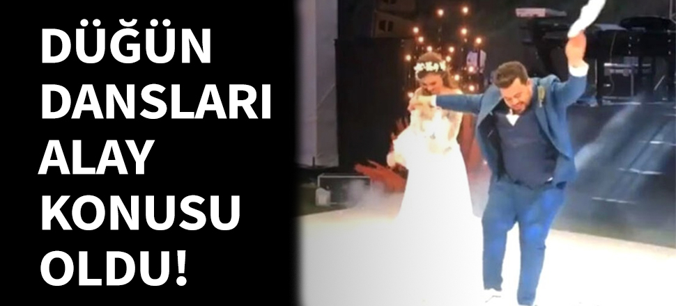 Eser Yenenler'den ilginç düğün dansı!