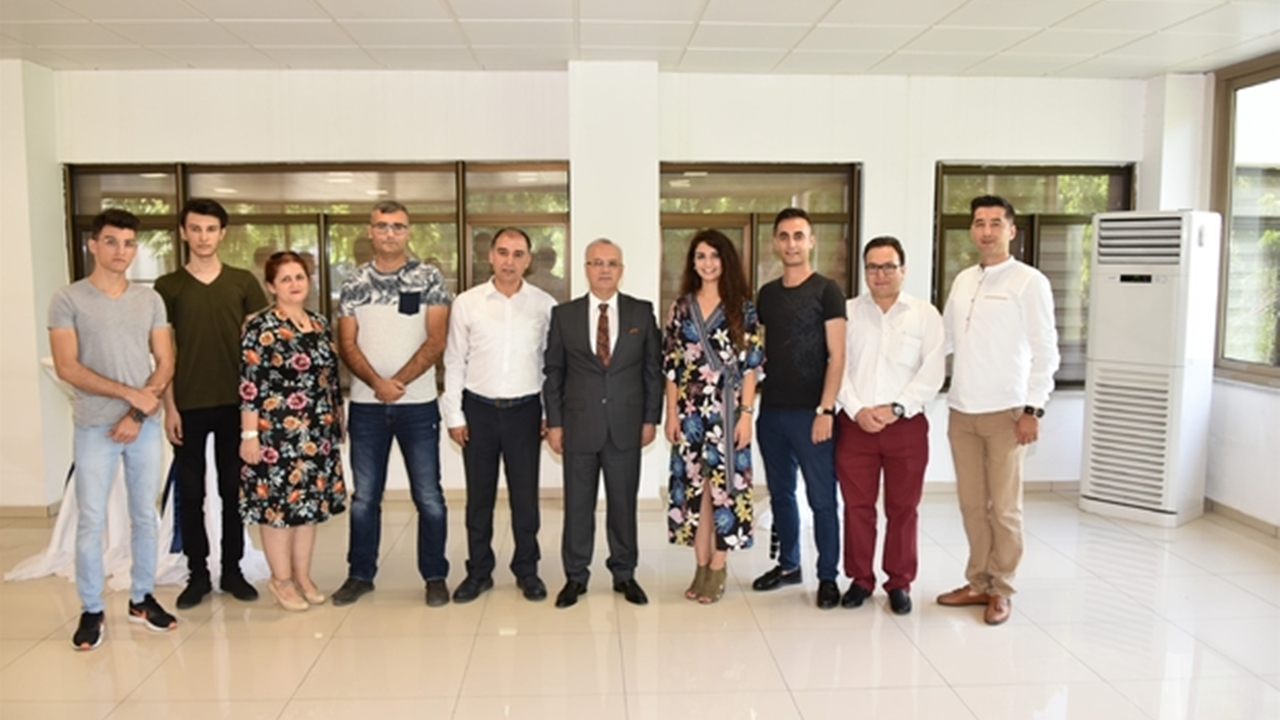Manisa'da Başkan Zeki Kayda, personeliyle bayramlaştı