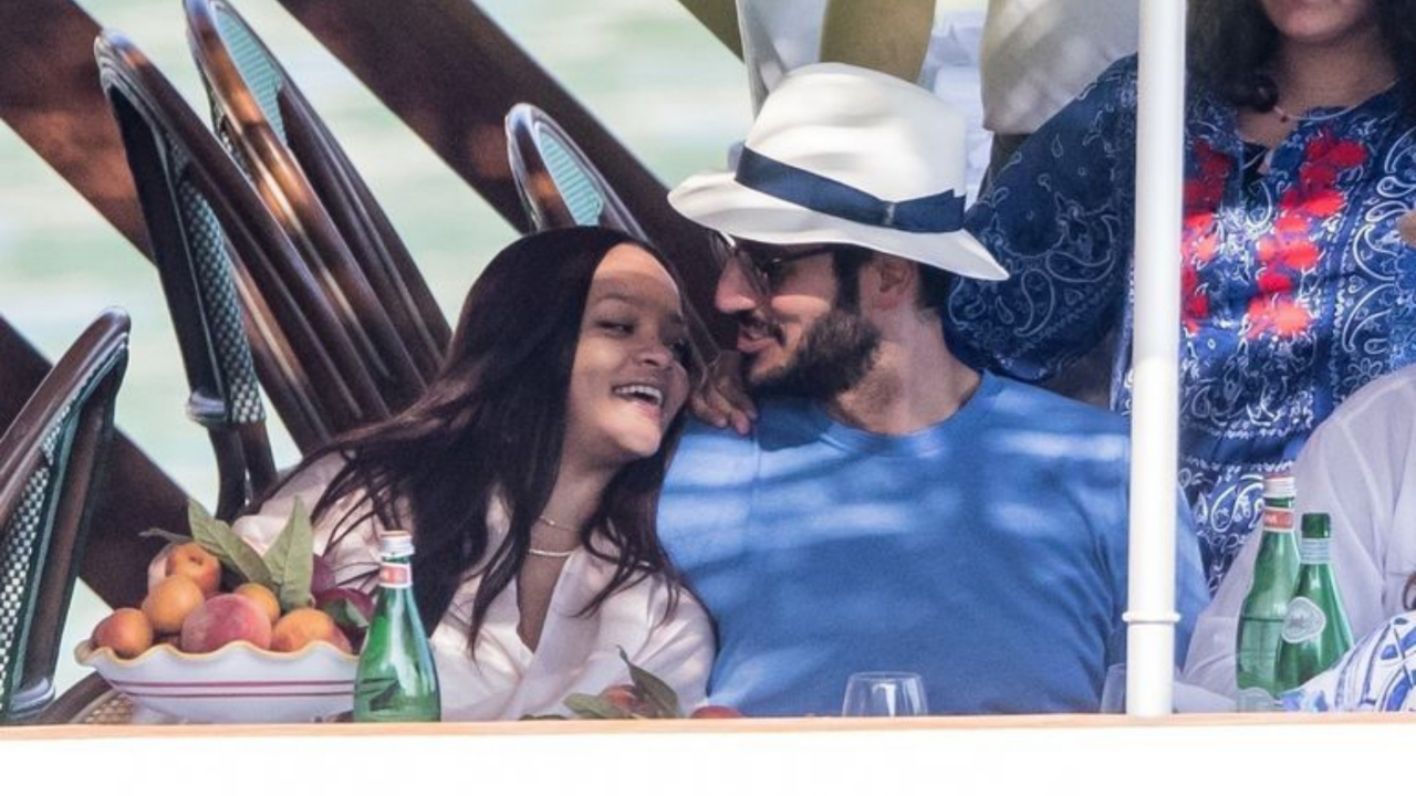 Rihanna ve milyarder sevgilisi İtalya'da!