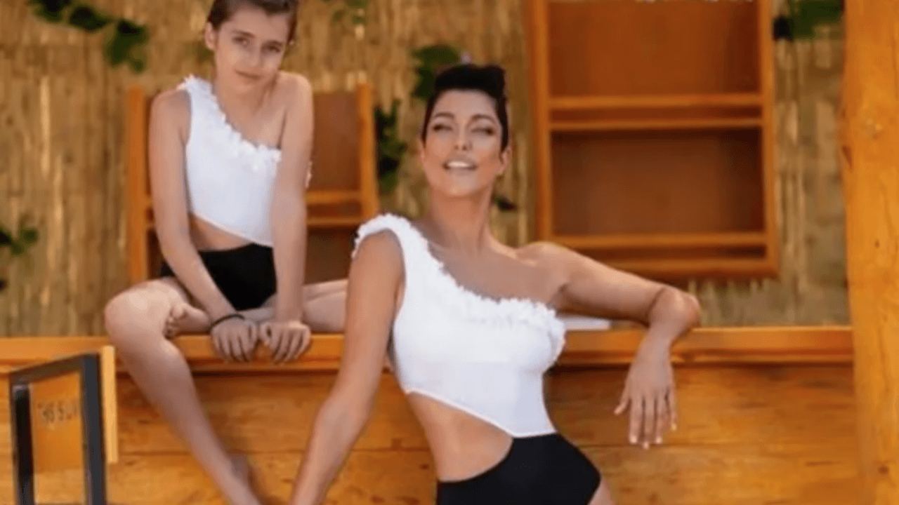 Kızının bikinili haline gelen yorumla çıldırdı!