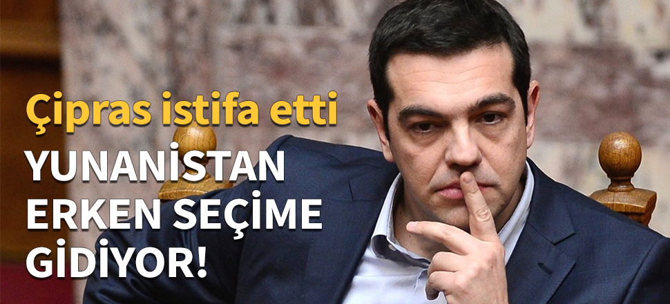 Yunanistan erken seçime gidiyor...