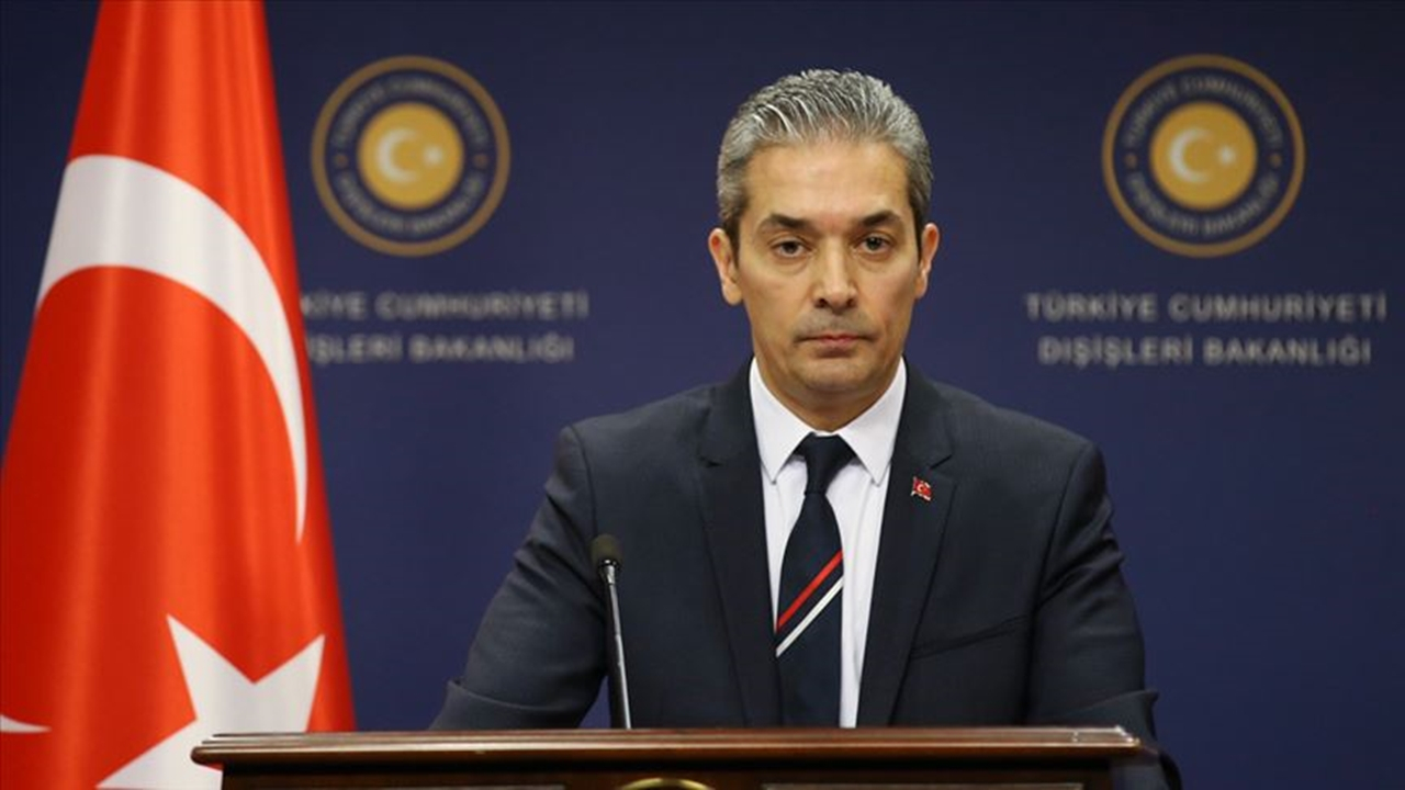 Ankara'da Dışişleri Bakanlığı Sözcüsü Hami Aksoy: Rum Yönetimi'nin kararının geçerliliği olmayacaktır