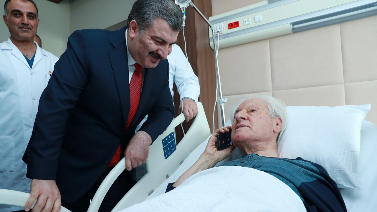 Erdoğan'dan Nuri Pakdil'e geçmiş olsun telefonu!